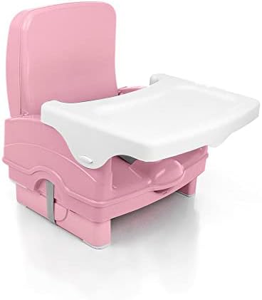 Cadeira de Refeição Infantil Portátil Cake, (Rosa) - Voyage