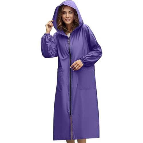 Blouson coupe-vent décontracté pour extérieur veste légère femme