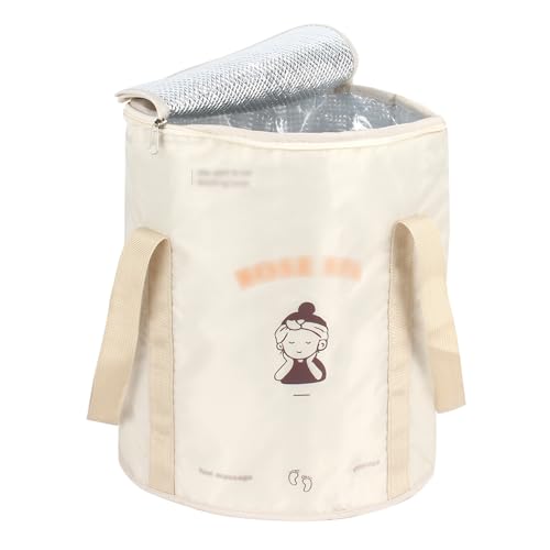 Cubo plegable aislante para baño de pies 20L