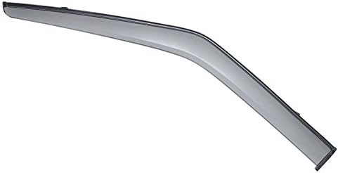 WellVisors Window Visors Wind Deflectors Compatible with Land Rover 2005-2016 LR3 LR4 with Black Trim Rain Guards 3-847LR002