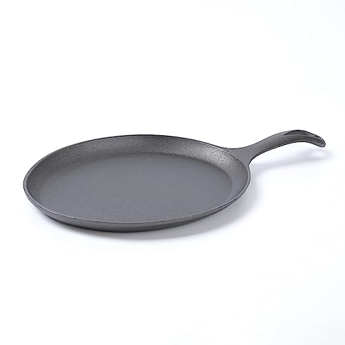 Hawok Cast Iron Fajita Plate Sizzler Pan Set With Bamboo Tray And Handle Holder thumb #4