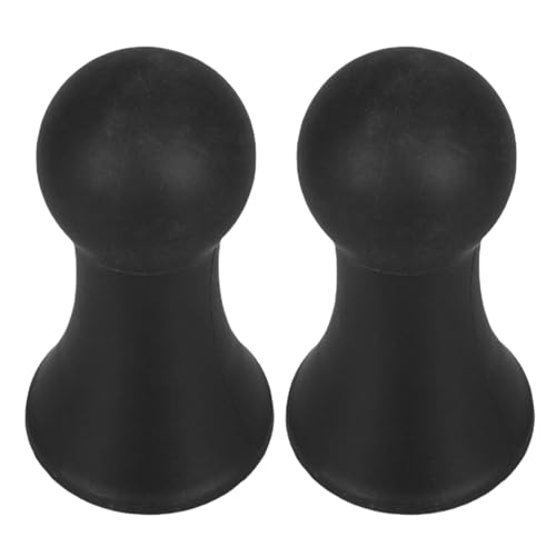 CTIRCHIU 2 Piezas Tapas de Repuesto para Punta de Paraguas Impermeables, para Paraguas Largos de Patio y Jardín, Accesorio Resistente para Reparación Exterior, Compatible Postes de 14 Cm