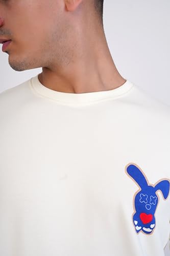 Image of Royaltail Men's Cotton Regular Fit Full Sleeves Pullover Printed Sweatshirts