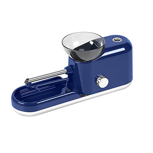 Electric Cigarette Rolling Machine Automatic Injector Mini Portable Tobacco Roller Maker for Regular (84mm) Size 0.31” Diameter Filtered Cigarettes(Blue)