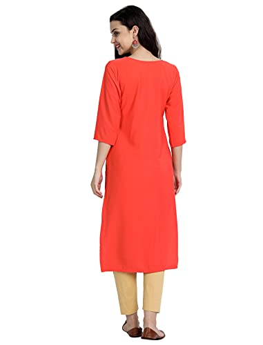 Image of Women's Crepe Regular Kurta