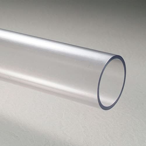 Hanture Acrylic Round Tube 30cm Length Clear Acrylic Plexiglass Lucite Tube Id 25 mm & Od 32 mm (Id 2.5 x Od 3.2 cm)