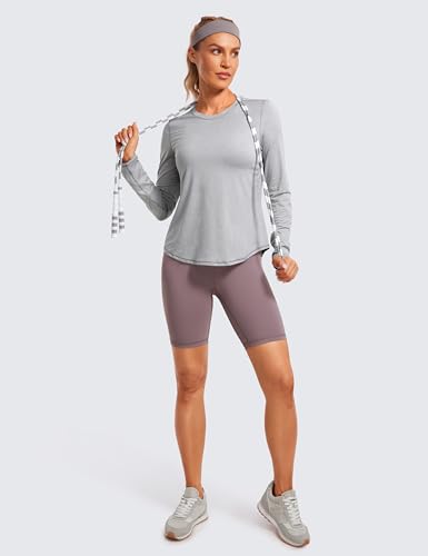 Image of CRZ YOGA Lightweight Crewneck Long Sleeve Top