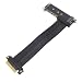 Sorandy PCIe 4.0 X4 Verlängerungskabel, Kompatibel mit NVME SSD GPU NIC,