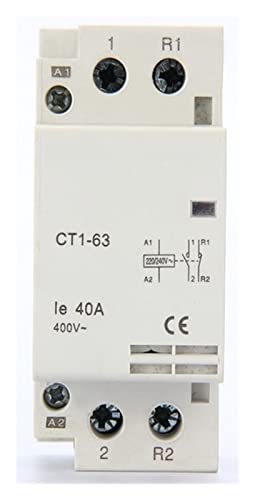 Contacteur 40A 220V CT1-63 rail DIN contacteur domestique industriel