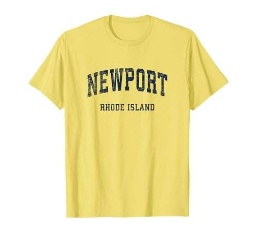 Newport Rhode Island RI Vintage Athletic Sports Design T-Shirt