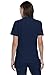 Form Scrubs for Women, Stretchy V-Neck Knit Scrub Top CK840, L, Navy