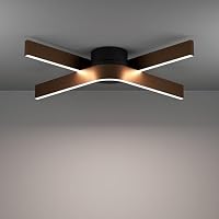EGLO connect.z Smart-Home LED Deckenleuchte Folcino-Z, Deckenlampe dimmbar – Ansicht 2