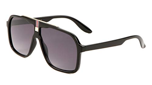 Classic Turbo Square Elegant Retro Aviator Sunglasses