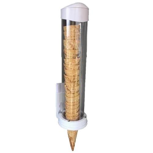 USOHJZ Porte-Cône à Glace Distributeur universel de cônes de crème glacée, support de cône de...