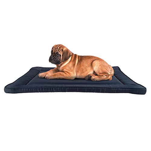PETMAKER 80-PET6176 Waterproof Dog Crate Pad- 34" x 21" Water Repelling Kennel Bed