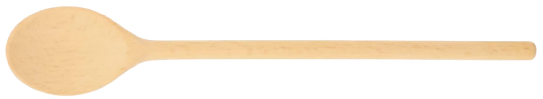 teemando® 100 X stabiler Marken-Kochlöffel aus Holz, 30 cm, ovaler Kochlöffel zum Kochen und Backen, garantiert unkaputtbar bei normaler Anwendung