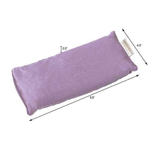 image for DreamTime Weighted Eye Pillow, Flaxeed Filling with Lavender Aromather