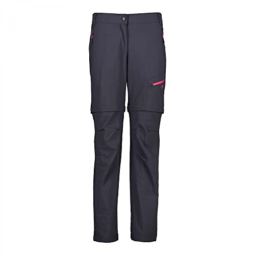 CMP, Stretch Nylon Zip Off Pant, Antracite, D44