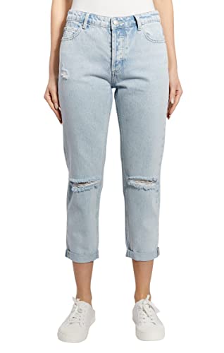 O A T NEW YORK Women's Luxury Clothins Basic High Rise Denim Jeans