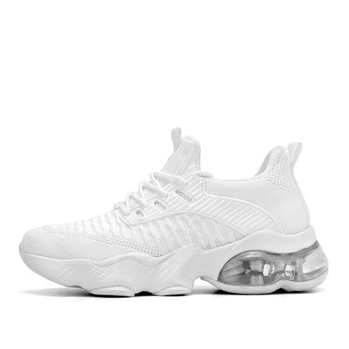Image of Womens Slip On Walking Shoes Air Running Casual Fashion Tennis Sneakers Comfortable Non Slip Work Athletic Trainers