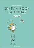 ハゴロモ 「AKIHIRO NISHINO SKETCH BOOK CALENDAR 2025」 カレンダー 壁掛け CL25-0056
