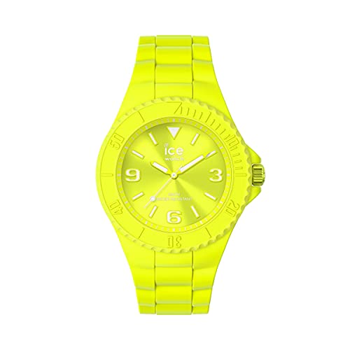 Ice-Watch - ICE generation Flashy yellow - Reloj amarillo para Hombre (Unisex) con Correa de silicona - 019161 (Medium)