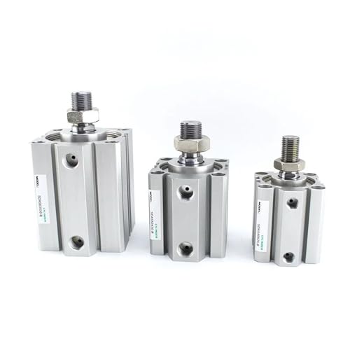 Cilindro neumático compacto SDA40 con carrera optimizada para maquinaria 7
