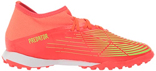 Adidas Unisex Edge.3 Predator Turf Soccer Shoe, Solar Red/Solar Green/Black, 9.5 Us Men #TOP5