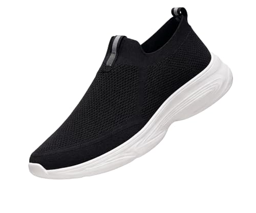 Image of Kraasa Trial Running Shoes with Lightweight Memory Insole | Breathable, Anti-Skid Knit Sneaker, Walking & Gym Shoes