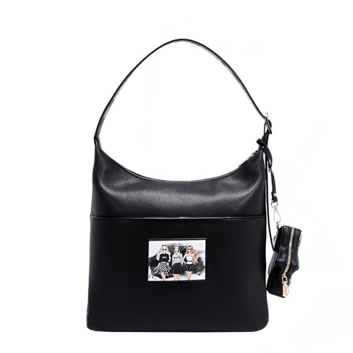 Nicole Lee NIKKY TRIO Shoulder Bag with Coin Purse, Patent Eco Leather4