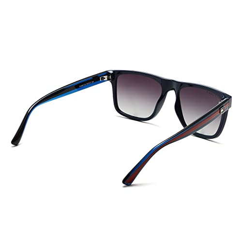 Image of Tommy Hilfiger Gradient Wayfarer Men Sunglasses - (TH 1527 C2 S | 55 | Grey Colour Lens)