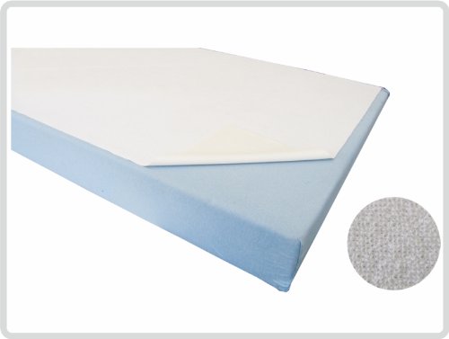 Bettschutzeinlage Frottee Inkontinenzunterlage Krankenunterlage Farbe:weiß *Top-Qualität zum Top-Preis* (100 x 150 cm)
