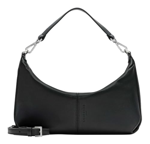 Liebeskind Berlin Damen-Umhängetasche „Paris S“ I Hobo Bag Damen aus Leder mit Schulter- und Crossbody-Riemen I Schultertasche Hauptfach mit Reißverschluss, 2 Innenfächer I Shoulder Bag