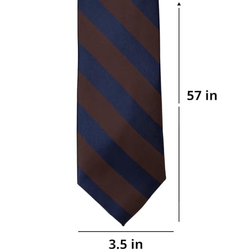 Image of tiemart Men's Striped Tie Standard Length