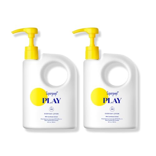 Supergoop! PLAY Everyday Lotion SPF 50 - Broad Spectrum Body & Face Sunscreen - Great for Active...