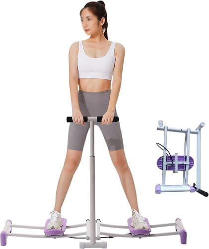 Leg Exerciser – Inner Thigh Trainer for Strength Training, Ski Exercise Machine for Home Gym, Indoor Workouts Equipment