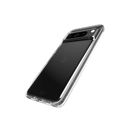Image of IQShield EvoClear Back cover Case For Google Pixel 8 Pro Shockproof Bumper Protective Covers Cases, Anti-Scratch Hard PC, for Women, Men - Clear