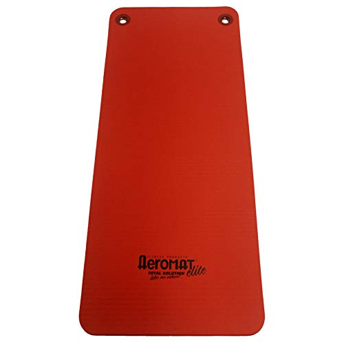 Aeromat Elite Workout Mat with Eyelets, Green, 1/2x20x48-Inch