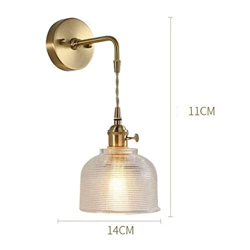 Lámpara de pared nórdica E27 para iluminar rincones oscuros sin ocupar espacio en mesa 5