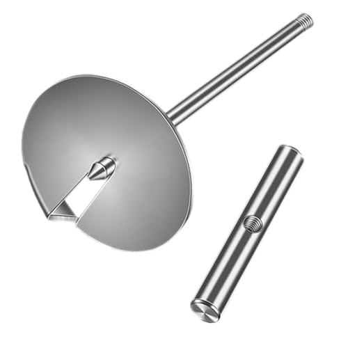 Tofficu ステンレス製フルーツコアラー 中号 梨 リンゴ 野菜芯抜き器 軽量で握りやすいハンドル付き キッチン用果物穴掘り器 取り外し簡単