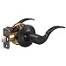 AmazonBasics Shelby Door Lever, Passage, Oil Rubbed Bronze