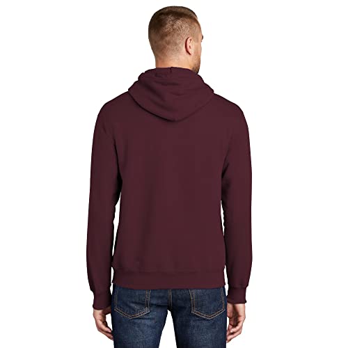 Port & Company Tall Essential Fleece Pullover Hooded Sweatshirt 2XLT Maroon2