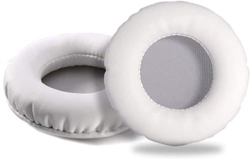 �m�䂪�ӓ��{�܁n�����p�C���[�p�b�h 75mm �I���C���[�^�Ή� ATH-S200BT / Sony MDR-NC6 / AKG/JVC �݊� �C���[�N�b�V�����i�z���C�g�E2�Z�b�g�j