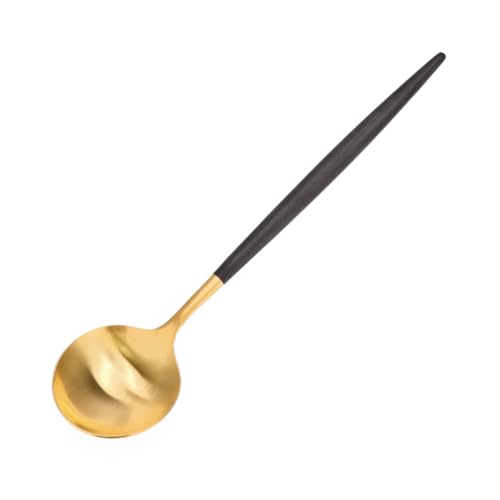 [ �N�`�|�[�� ] Cutipol GOA �S�A �e�[�u���X�v�[�� �u���b�N×�S�[���h Table spoon Black �J�g�����[ �f�B�i�[�X�v�[�� �V���� [���s�A���i]