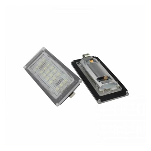Lámpara matrícula LED para Serie 3 E46 M3 solución sin error en cuadro bombilla blanca