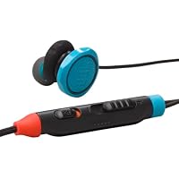 JBL Quantum 50N, kabelgebundenes In-Ear Gaming-Headset mit JBL QuantumSOUND Signature, Sprackfokus-Mikrofon, Lautstärke-Slider und Stummschaltung, Multi-Plattform-Kompatibilität, Twistlock, Blau/Rot – Ansicht 6