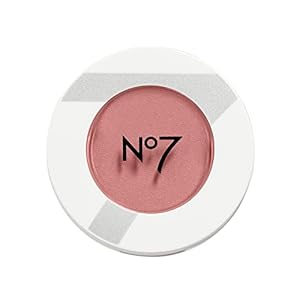 No7 Matte Powder Blush – Pomegranate – Loose Blush Makeup Palette for Instant Flush of Color – Makeup Powder for Face with Skin Conditioning Vitamin E (3g)