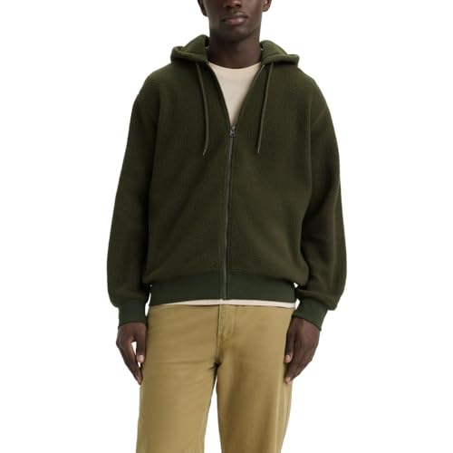 Levi's Men's All Over Sherpa Zip Up