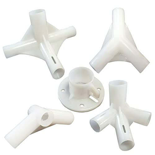 MDYNI 15Pcs Plastic Tent Connector Spare Parts For 3x6m Gazebo Awning Tent Corner Center Connector Feet 25/19mm Outdoor Camping Tool - Image 5