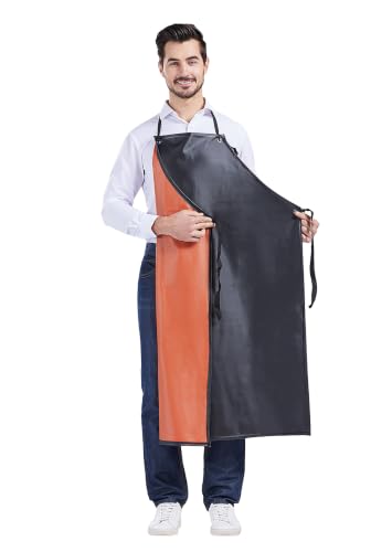 Nanxson Tablier de Travail PVC Poids léger Unisexe Imperméable Tablier